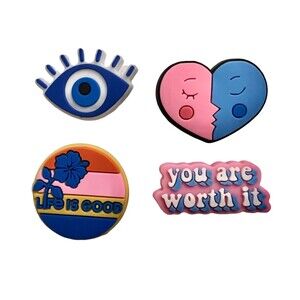 Set of 4 Shoe charms for crocs!